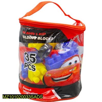 35 Pcs Plastic Building Blocks