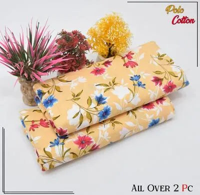 2 Pcs Women's Unstitched Printed Suit 33 style