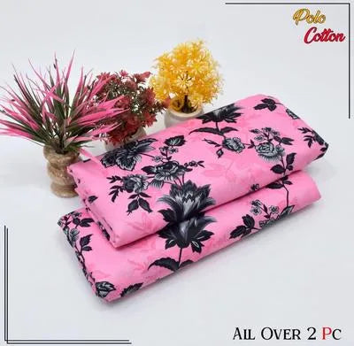 2 Pcs Women's Unstitched Printed Suit 33 style