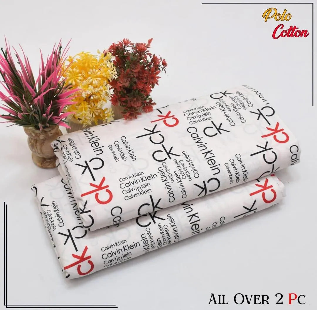 2 Pcs Women's Unstitched Printed Suit 33 style