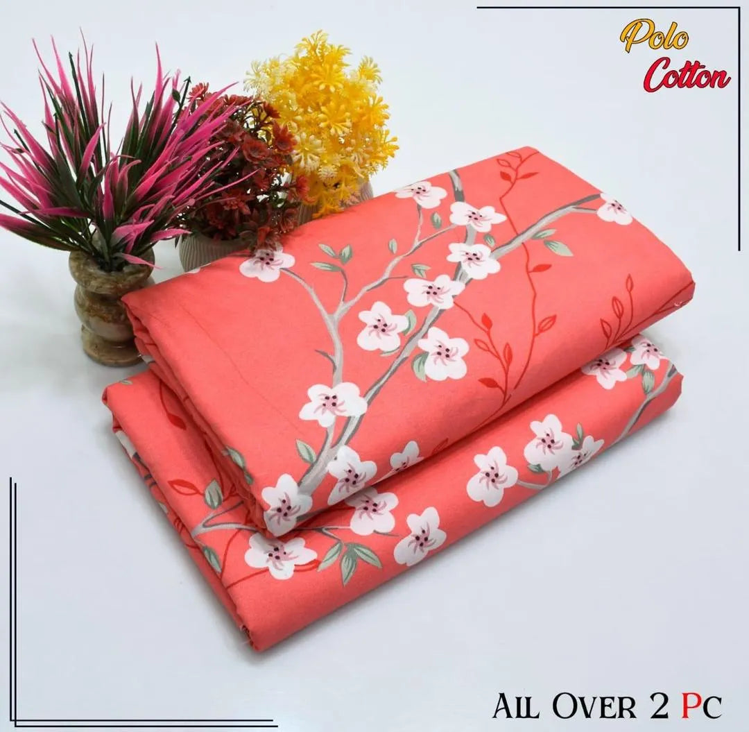 2 Pcs Women's Unstitched Printed Suit 33 style