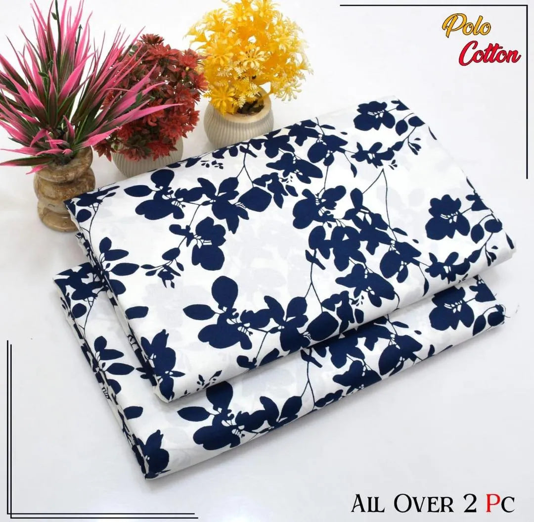 2 Pcs Women's Unstitched Printed Suit 33 style