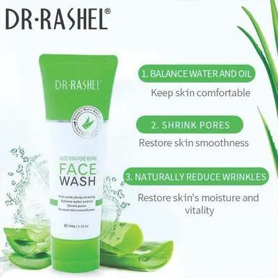 Dr Rashel Aloe Vera Pore Refining Face Wash