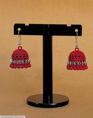 Jhumka Red