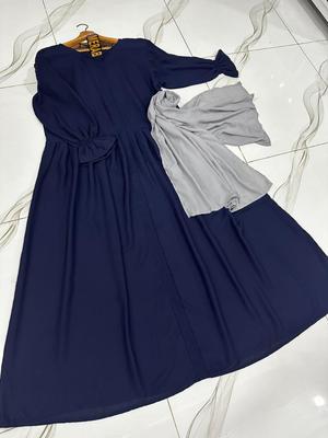 Georgette Texture Full Abaya