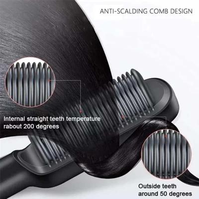 Frizz Therapy Hair Straightener Brush