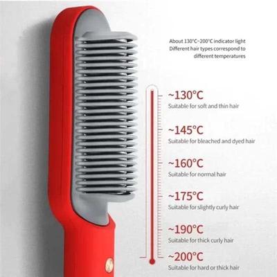 Frizz Therapy Hair Straightener Brush