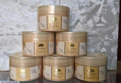 Whitening And Brightening Facial Kit - Set of 6 Exfoliating Creams for All Skin Types