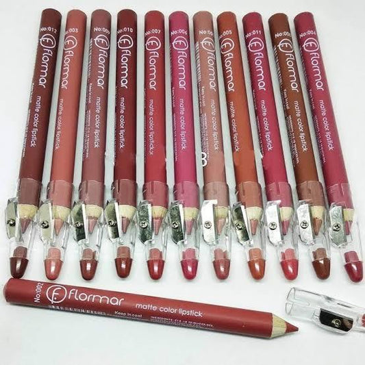 Smudge Proof Lip Pencil, Pack Of 12