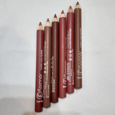 Long Lasting Lip Pencil, Pack Of 6