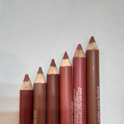 Long Lasting Lip Pencil, Pack Of 6