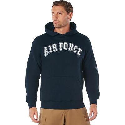 Men's Cotton Fleece Embroidered Hoodie - 1 Pc