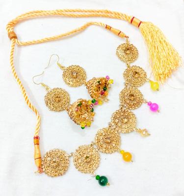 Artificial Stones Fancy Choker Set