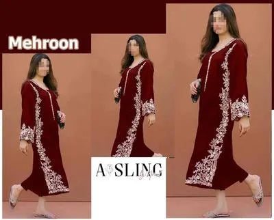 2 Pcs Women's Unstitched Printed Suit 33 style
