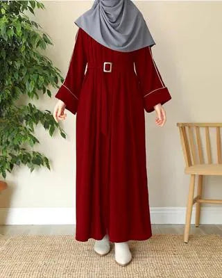 Georgette Plain Full Abaya