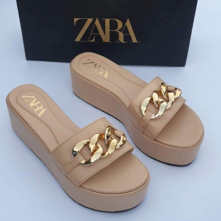 Stylish Women's Casual Synthetic Leather Wedge Heels - 1 Pcs