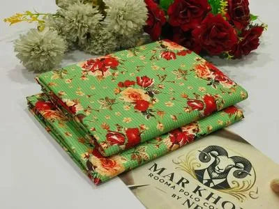 2 Pcs Women's Unstitched Printed Suit 33 style