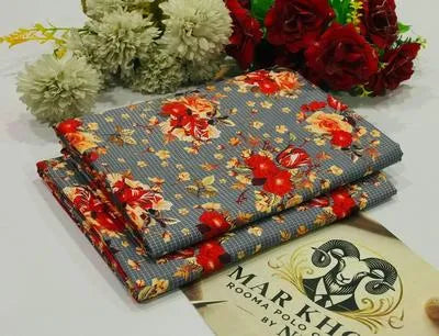 2 Pcs Women's Unstitched Printed Suit 33 style