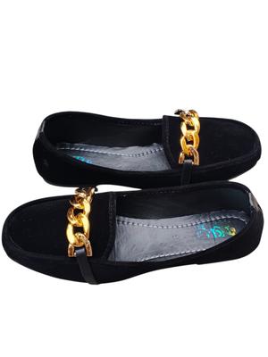 Women's Velvet Semi-Formal Pumps