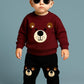 2 Pcs Boy's Polyester Printed Tracksuit