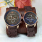 Stainless Steel Quartz Couple Watches - 2 Pcs Unisex Analogue Timepieces