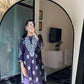 1 Pc Women's Stitched Cotton Embroidered Kurta