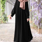 Georgette Plain Classic Abaya