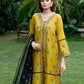 2 Pcs Women's Unstitched Embroidered Suit