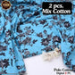 2 Pcs Women's Unstitched Printed Suit