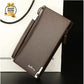Stylish Brown & Black Leather Wallet for Boys and Girls - 1 Pc