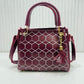 Women's PU Leather Printed Shoulder Bag