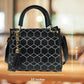 Women's PU Leather Printed Shoulder Bag