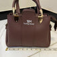 3 Pcs Girl's Rexine Hand Bag Set - Stylish & Versatile