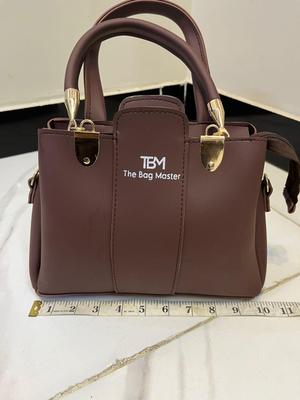 3 Pcs Girl's Rexine Hand Bag Set - Stylish & Versatile