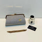 Girl's Metal Plain Fancy Clutch