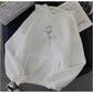 1 Pc Women's Stitched Fleece Printed Sweat Shirt