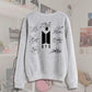 1 Pc Women's Stitched Fleece Printed Sweat Shirt