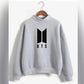 1 Pc Women's Stitched Fleece Printed Sweat Shirt