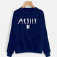 1 Pc Women's Stitched Fleece Printed Sweat Shirt