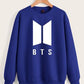 1 Pc Women's Stitched Fleece Printed Sweat Shirt