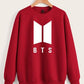 1 Pc Women's Stitched Fleece Printed Sweat Shirt