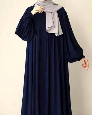 Georgette Texture Full Abaya