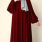 Georgette Texture Full Abaya