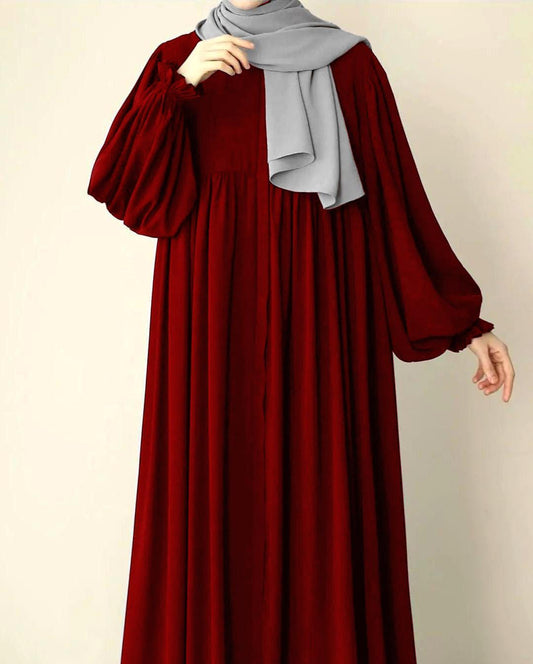 Georgette Texture Full Abaya