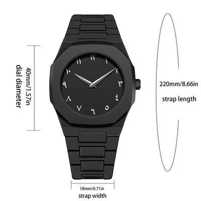 Men's Quartz Analogue Watch - 1 Pc, Stylish Timepiece