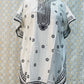 Kaftan Style Stitched Linen Frock