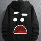 1 Pc Men's Fleece Printed Hoodie