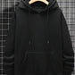1 Pc Men's Fleece Plain Hoodie