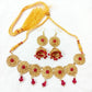 Artificial Stones Fancy Choker Set