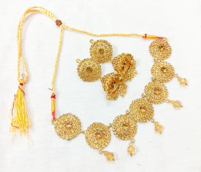 Artificial Stones Fancy Choker Set